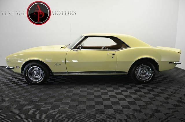 1968 Yellow Chevrolet Camaro --