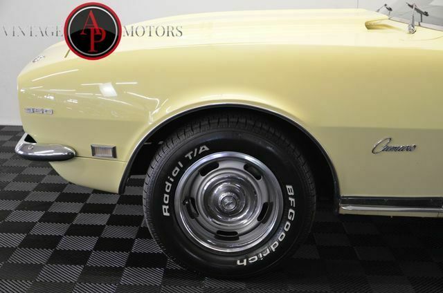 1968 Yellow Chevrolet Camaro --