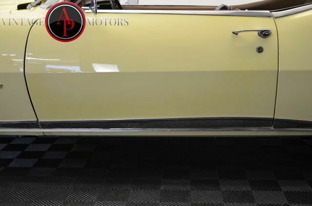 1968 Yellow Chevrolet Camaro --