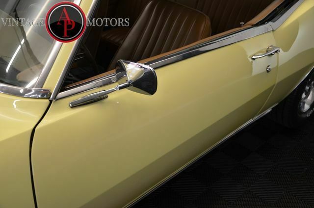 1968 Yellow Chevrolet Camaro --