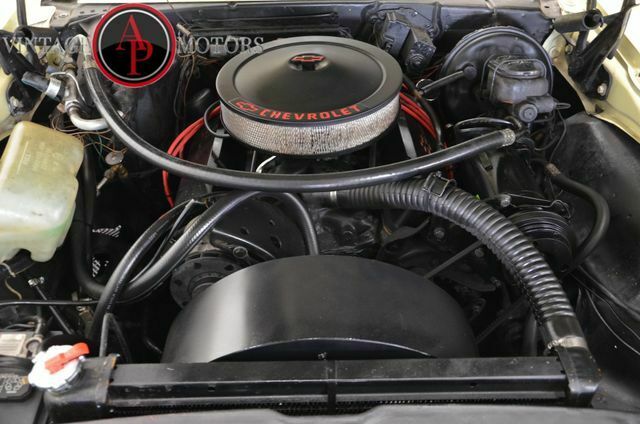 1968 Yellow Chevrolet Camaro --