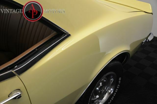 1968 Yellow Chevrolet Camaro --