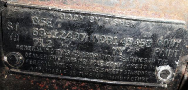 1968 Butternut Yellow Chevrolet Camaro 2-Door Hardtop Sedan