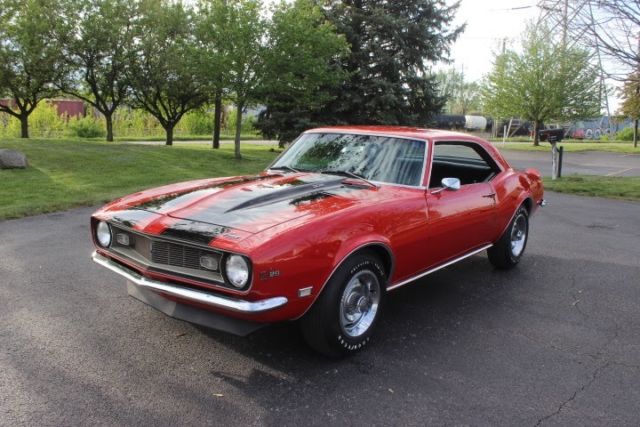 1968 Red Chevrolet Camaro