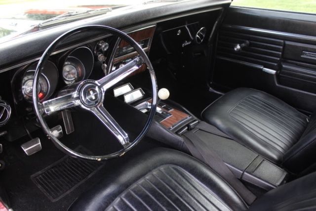 1968 Red Chevrolet Camaro