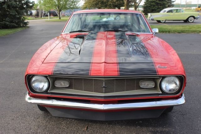 1968 Red Chevrolet Camaro