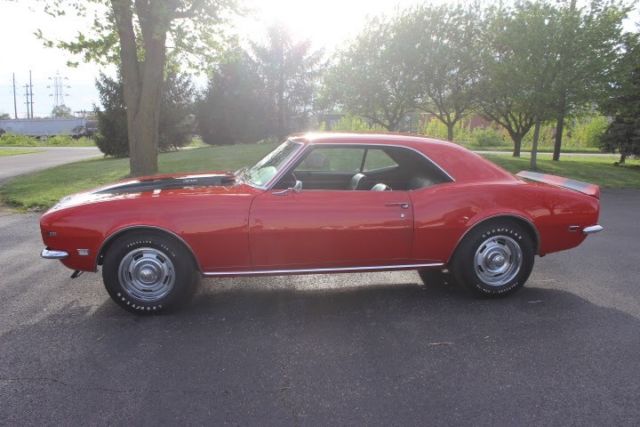1968 Red Chevrolet Camaro