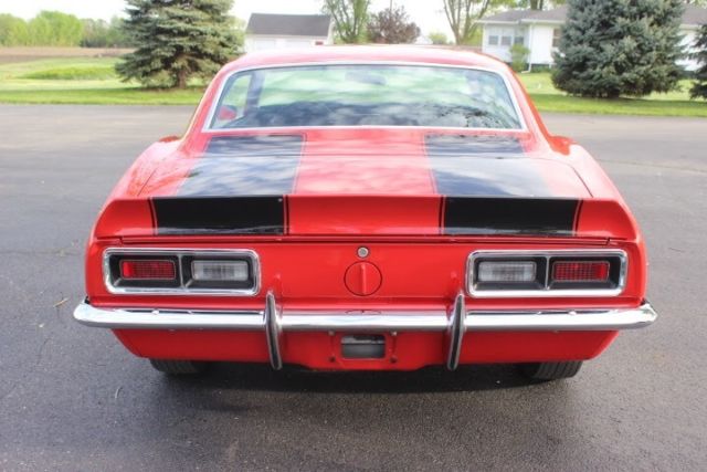 1968 Red Chevrolet Camaro
