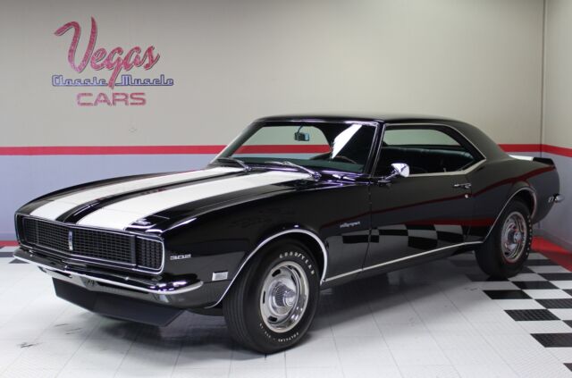 1968 Black Chevrolet Camaro Coupe