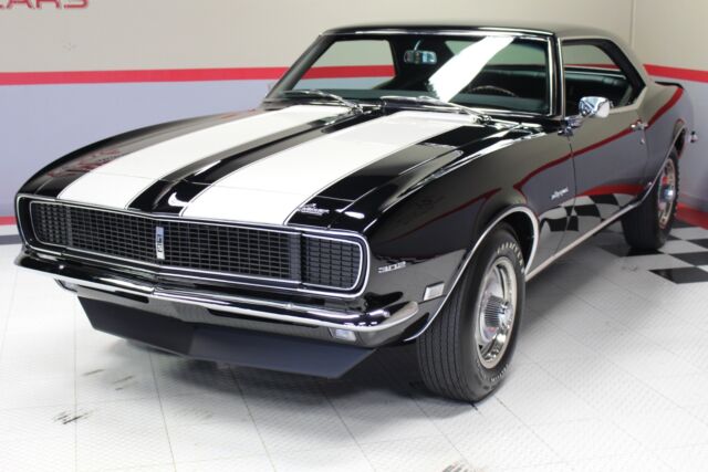 1968 Black Chevrolet Camaro Coupe