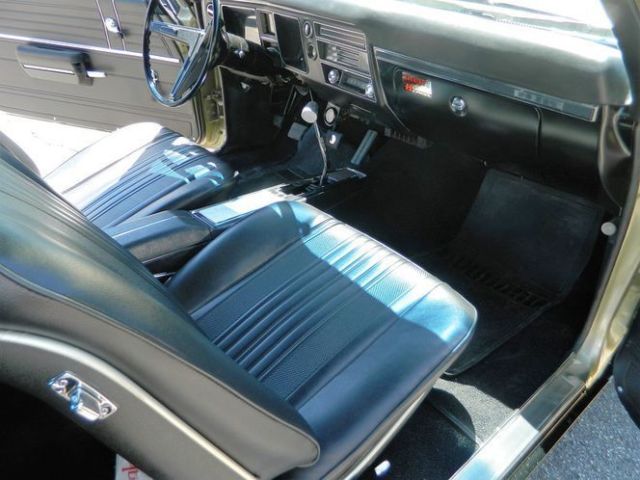 1968 Gold Chevrolet Chevelle Coupe