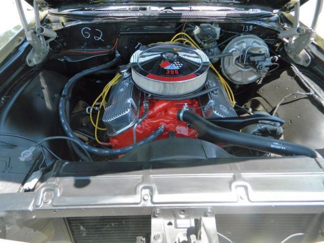 1968 Gold Chevrolet Chevelle Coupe