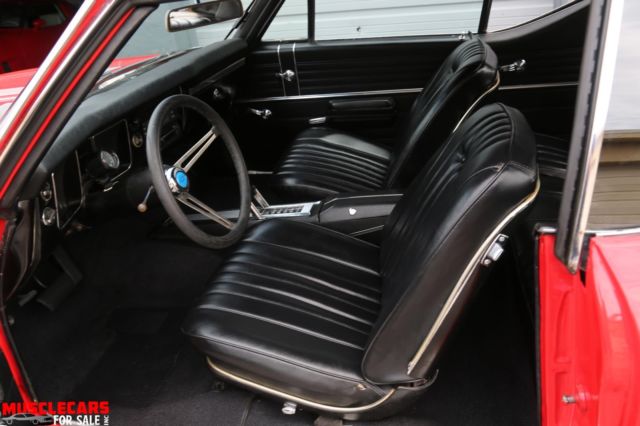1968 Red Chevrolet Chevelle Coupe