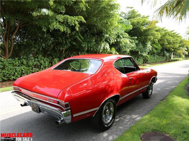 1968 Red Chevrolet Chevelle Coupe