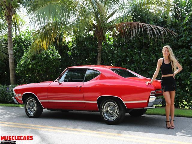 1968 Red Chevrolet Chevelle Coupe