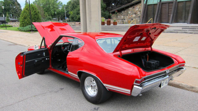 1968 Bolero Red Chevrolet Chevelle Coupe