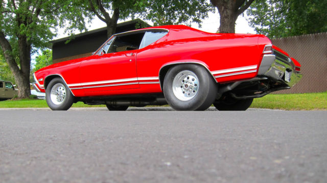 1968 Bolero Red Chevrolet Chevelle Coupe