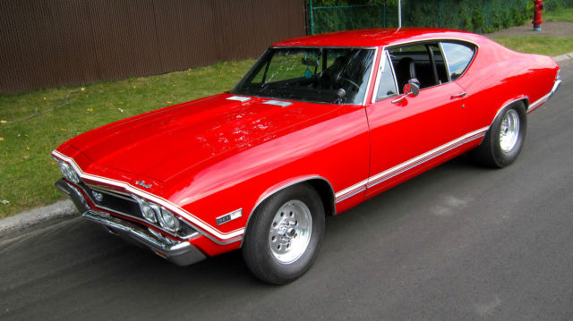 1968 Bolero Red Chevrolet Chevelle Coupe