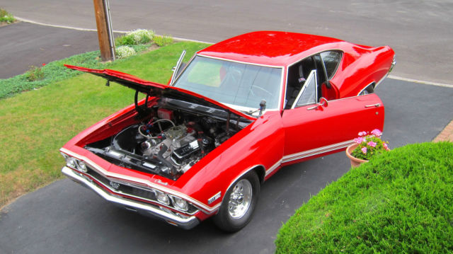 1968 Bolero Red Chevrolet Chevelle Coupe