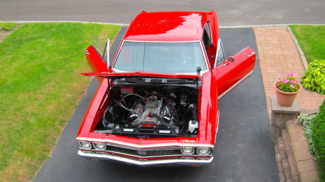 1968 Bolero Red Chevrolet Chevelle Coupe
