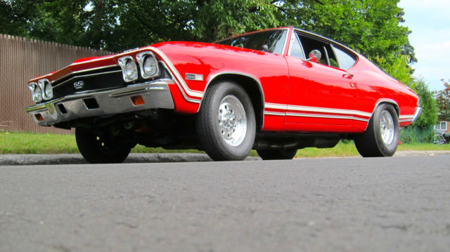 1968 Bolero Red Chevrolet Chevelle Coupe