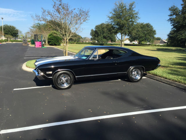 1968 Black Chevrolet Chevelle Hardtop