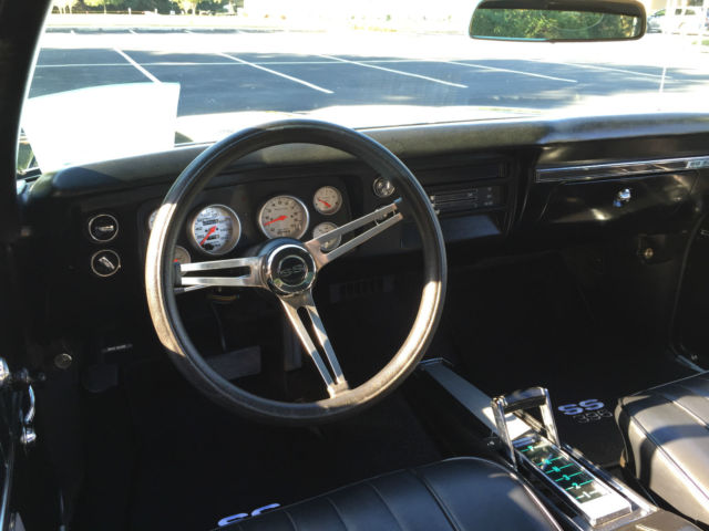 1968 Black Chevrolet Chevelle Hardtop