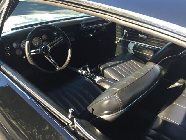 1968 Black Chevrolet Chevelle Hardtop