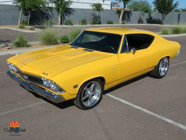 1968 Yellow Chevrolet Chevelle