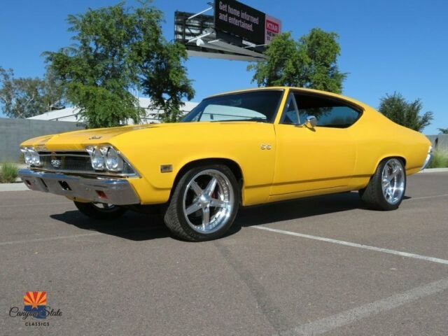 1968 Yellow Chevrolet Chevelle