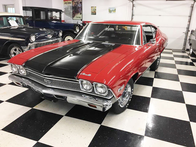 1968 RED Chevrolet Chevelle Coupe