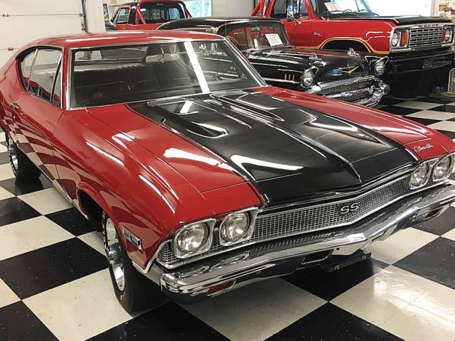 1968 RED Chevrolet Chevelle Coupe