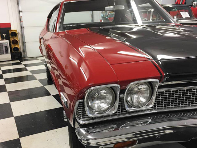 1968 RED Chevrolet Chevelle Coupe