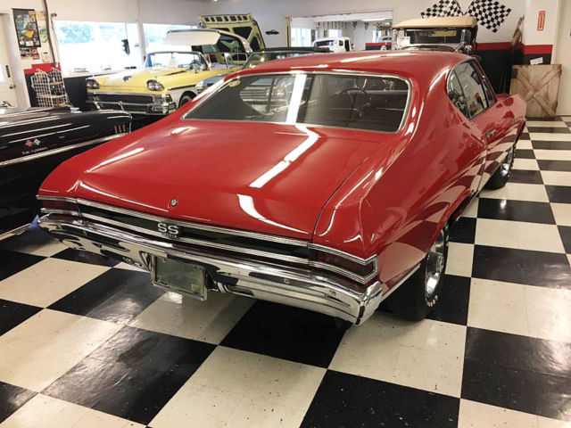 1968 RED Chevrolet Chevelle Coupe