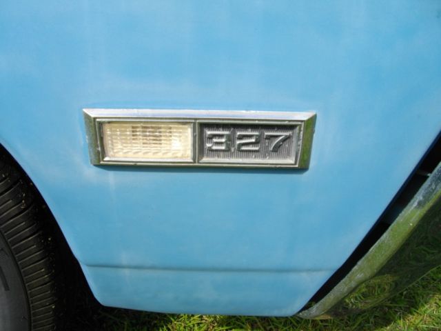 1968 Blue Chevrolet Impala Coupe