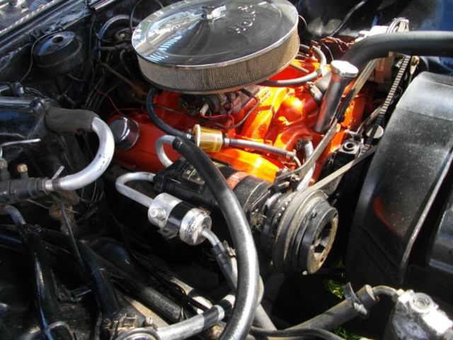 1968 Blue Chevrolet Impala Coupe