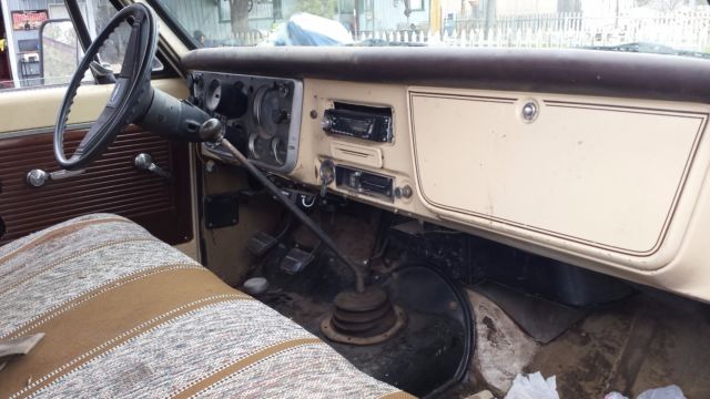 1968 Brown Chevrolet C/K Pickup 1500 Standard Cab Pickup