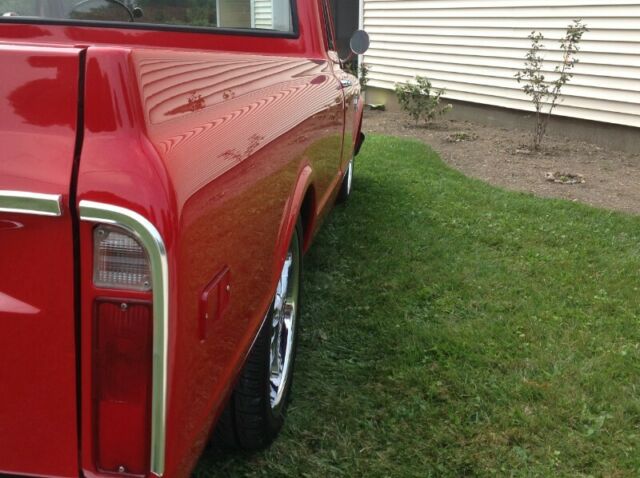 1968 Red Chevrolet C-10 --