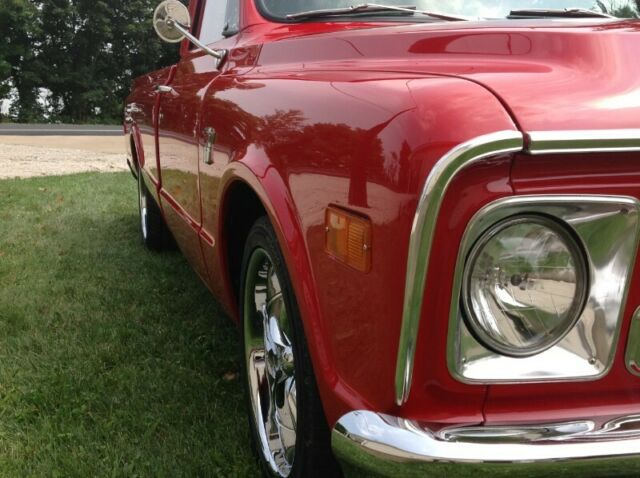 1968 Red Chevrolet C-10 --