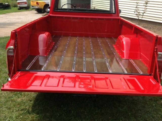 1968 Red Chevrolet C-10 --