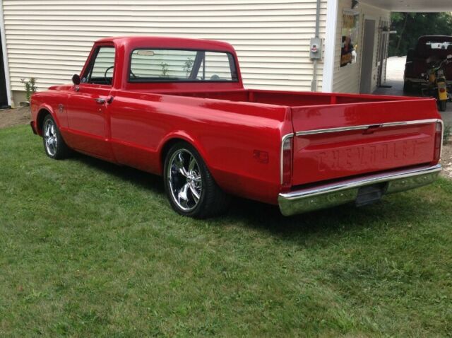 1968 Red Chevrolet C-10 --