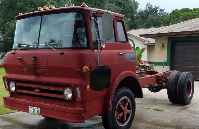 1968 Red Chevrolet C60 Cab & Chassis