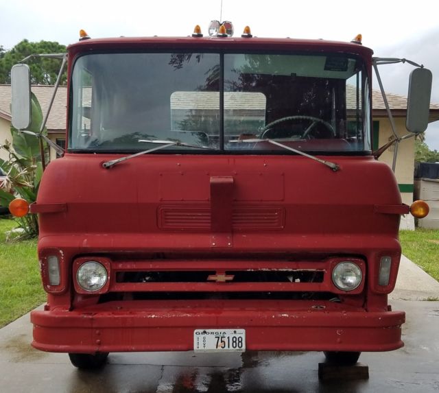 1968 Red Chevrolet C60 Cab & Chassis
