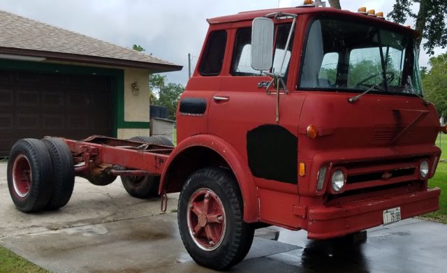 1968 Red Chevrolet C60 Cab & Chassis