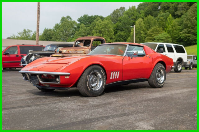 1968 Red Chevrolet Corvette Coupe