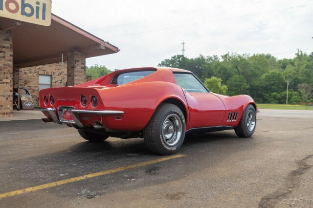 1968 Red Chevrolet Corvette Coupe