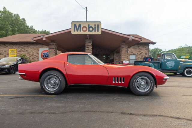 1968 Red Chevrolet Corvette Coupe