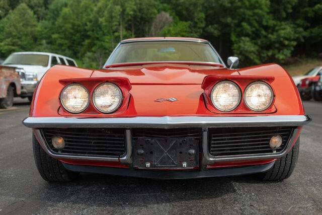 1968 Red Chevrolet Corvette Coupe