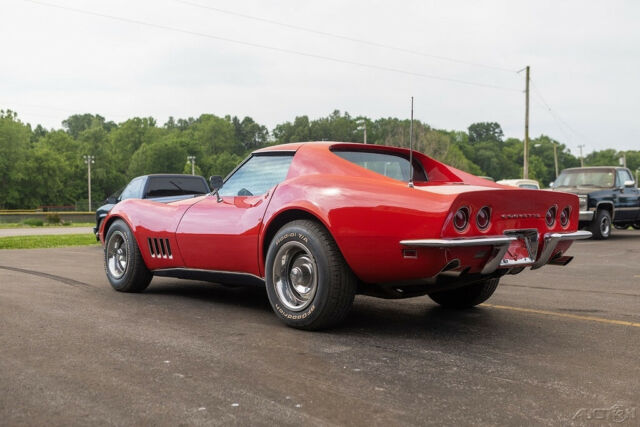 1968 Red Chevrolet Corvette Coupe