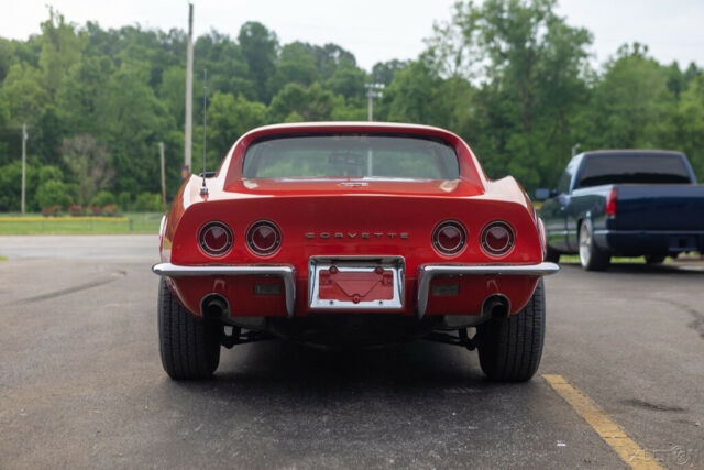1968 Red Chevrolet Corvette Coupe